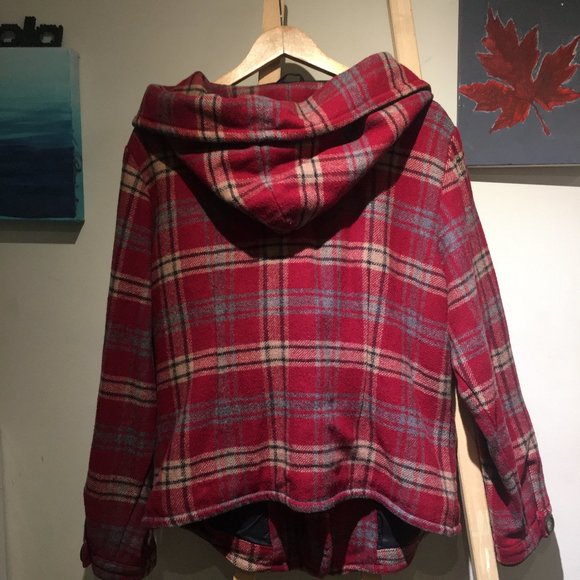 Woolrich wool Jacket with hood - Picture 3 of 7